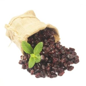 Cranberries with apple syrup